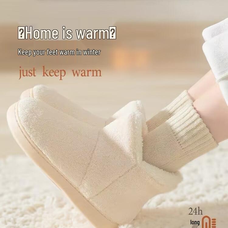 Women's Fleece-Lined Mid-Calf Socks - Warm and Thick for Autumn/Winter