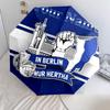 1 PC Automatic Folding Umbrella - Hertha BSC Custom Name Pattern, Portable & Foldable Design with 8 Ribs, Christmas Birthday Gifts