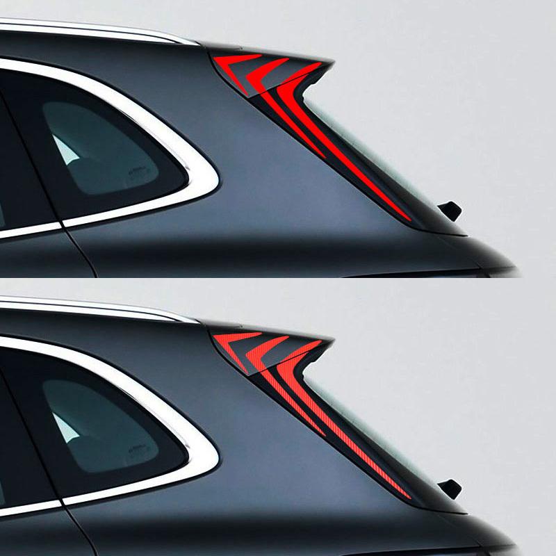 Per Geely EX5 Galaxy E5 2024 2025 Spoiler Posteriore Auto Pellicola Adesivo Pinna di Squalo Colorato Riflettente Laser Decorazione Accessori
