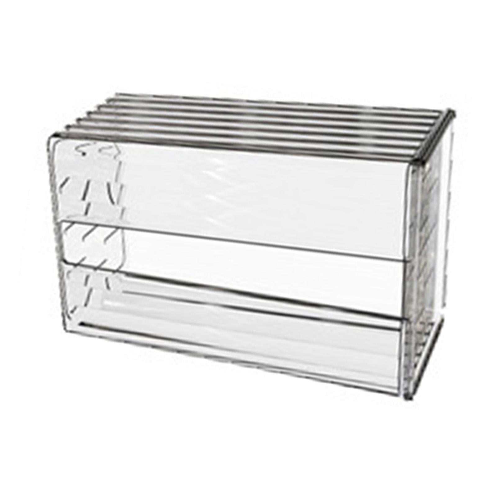 

Настенный держатель для салфеток, коробка, без перфорации, многофункциональный, акриловый, прозрачный, настенная коробка для салфеток для кухни, ванной комнаты прозрачный