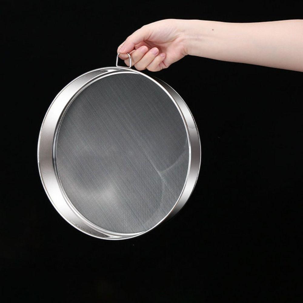 Ultrafine Sugar Sieve Stainless Steel Baking Strainer Mesh Flour Sifter Matcha