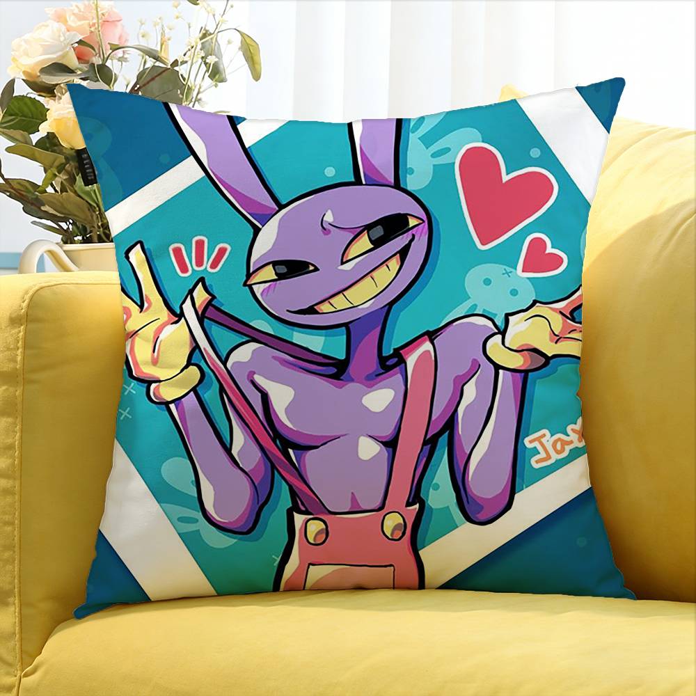 Jax Brooches Cartoon Various Sizes Square Pillow Case For Car Home Bedchamber Decor