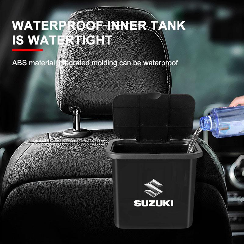 1 stk Bil Hengende Søppelbøtte Sete Rygg Oppbevaringsboks Telefonholder Krok for Suzuki Grand Vitara ALTO Ciaz IGNIS Jimny Samurai XL-7 Tilbehør