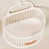 Multifunctional small hanging basket toilet bathroom discarded face towel storage basket kitchen dormitory bedside wall hanging basket
