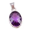 Natural Alexandrite Gemstone 925 Solid Sterling Silver Gift Pendant 1.25" B2J83