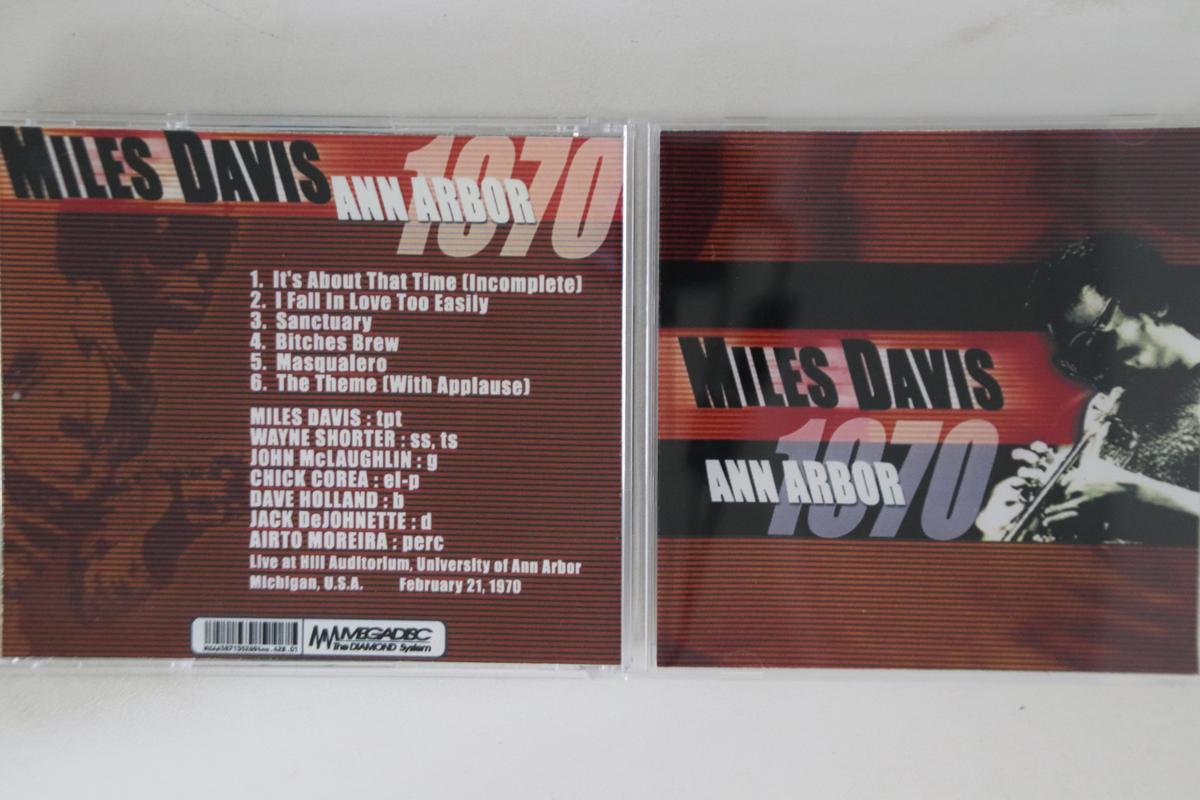 

CD MILES DAVIS - Ann Arbor 1970 NONE MEGADISC Unknown Jazz Used