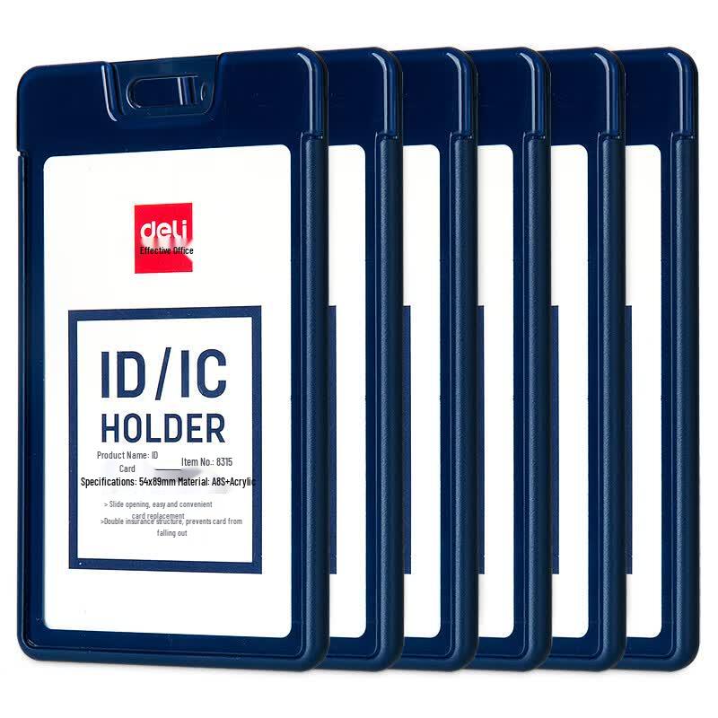 Deli 8315 Vertical ID Card Holder