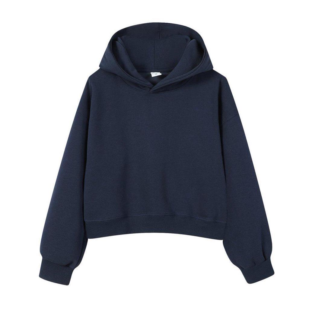 Veste Cardigan à Capuche Fermeture Éclair Poids Lourd Style Coréen Tendance pour Femmes - Sweatshirt Décontracté Automne 350g.