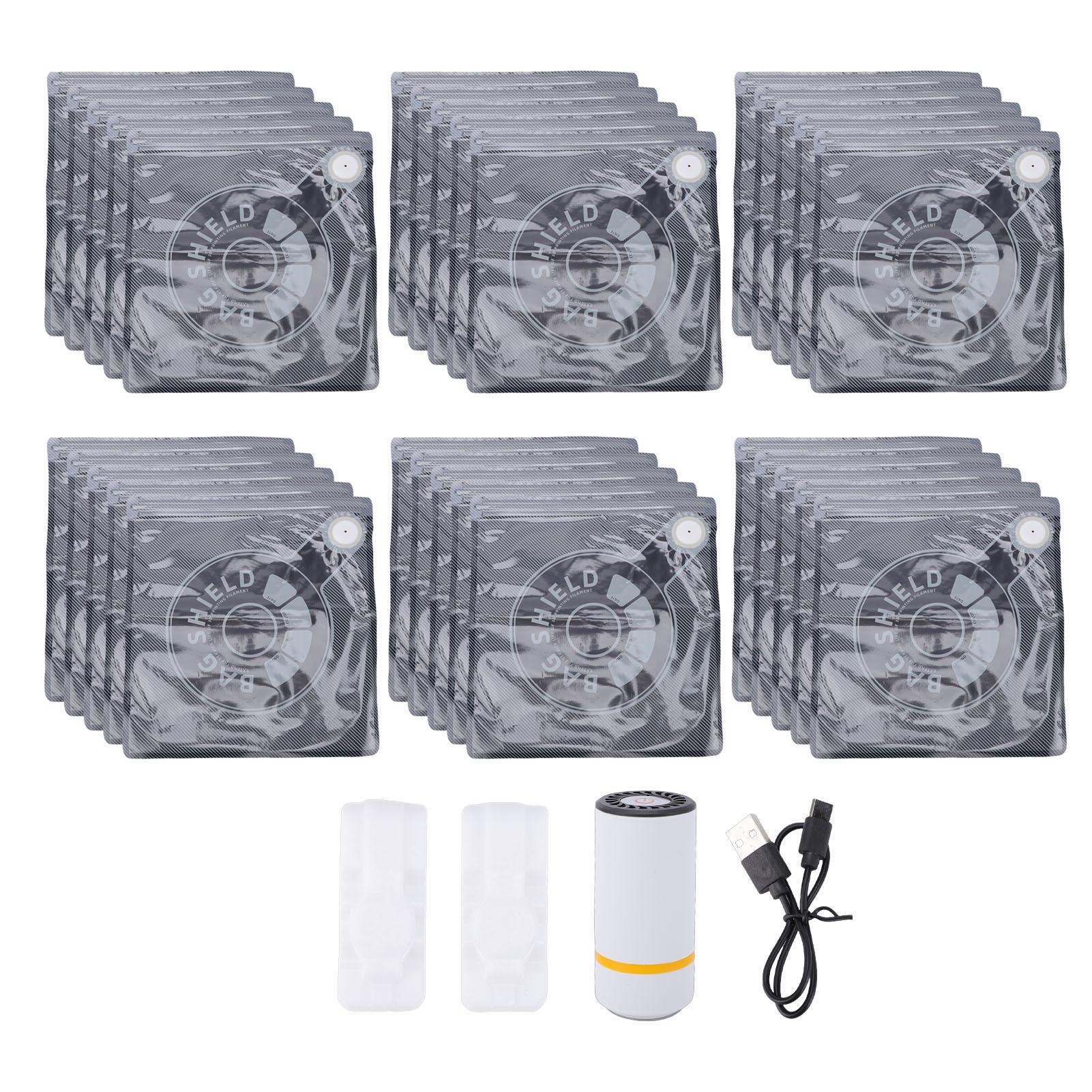 30 Pcs Filament Vacuum Storage Bag with USB Electric Pump 126x134in Light Proof 3D Printer Filament Storage Bags 9950₽