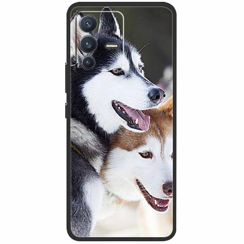 Case For Vivo V23 5G Cover V23 Pro Silicone Soft Protective Back Cases for Vivo V 23 5G Case V2130 V2132 V23Pro TPU Bumper Bag