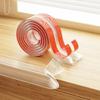 1PC 2m/78.74in Transparent Anti-collision Strip  Table Edge Protection Strip Furniture Corner Protection Bumper Tape