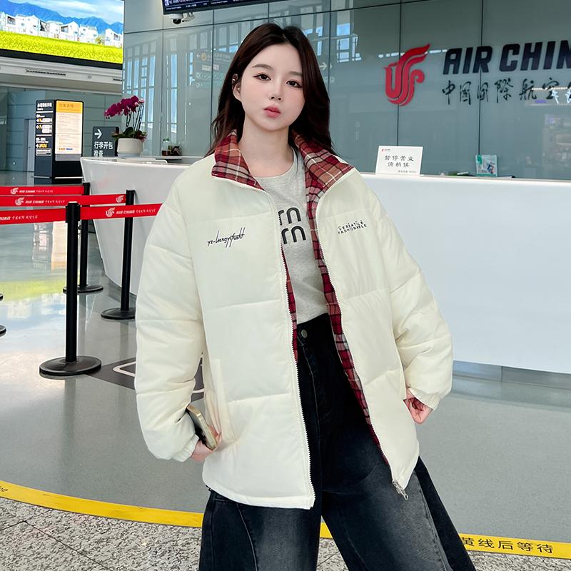 Autumn Winter Thicken Warm Parka Women Casual Sweety Solid Color Big Pocket Loose Jackets Outwear