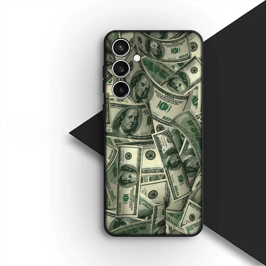 

Soft Cover for Motorola Moto G22 G23 G32 G53 G60 G13 G64 G20 G8 G9 Plus Power E13 E20 E32 Casing Phone Case Money 100 D-Dollars Motorola Moto G23