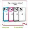 Transparent Space Mobile Phone Case for iPhone 12, 13, 14 Pro Max - Dustproof, Anti-Fall, Skin-Feel, Two-Color