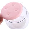 Portable Storage Box Stool Transparent Children Storage Bench Plastic Round Stool  Living Room