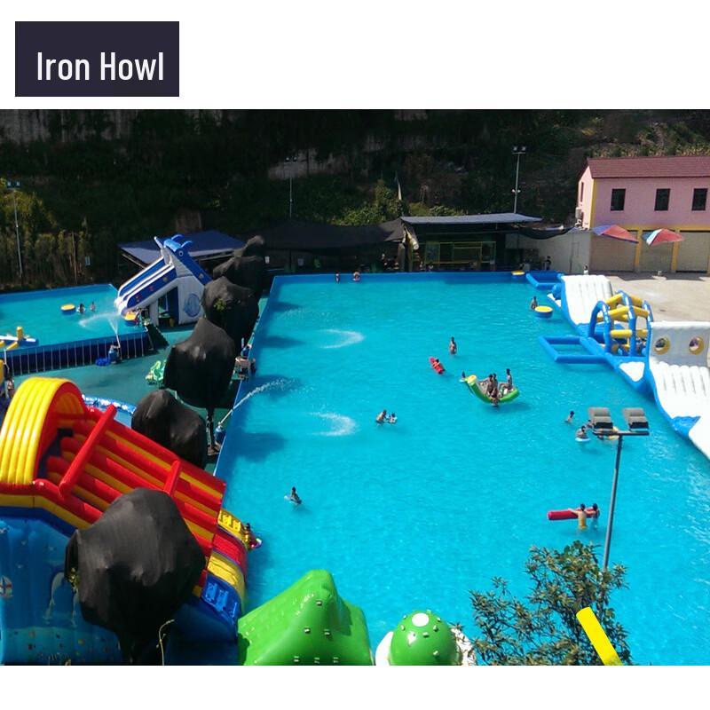 Iron Roar Large Portable Framed Pool