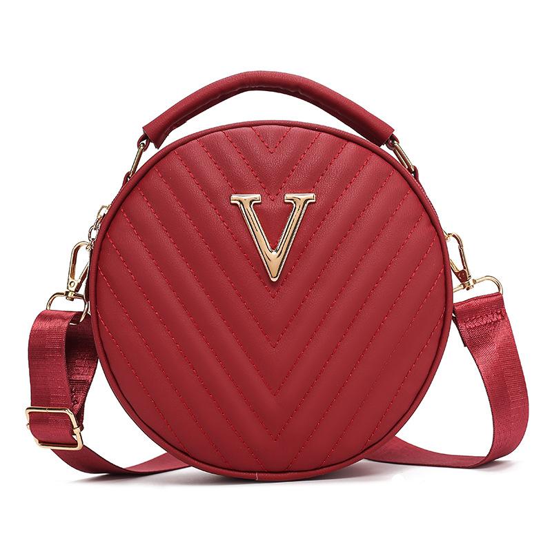 New European and American Large Capacity Women's Bag Simple and Fashionable One Shoulder Crossbody Multi Layer Bag