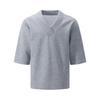New Spring Summer Men's V-Neck Jacquard Sweater All-Match Breathable Soft Casual Comfort Knit Top