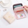 Wallet women's short card bag integrated bag new Korean version fashionable cute small fresh student folding zipper change bag