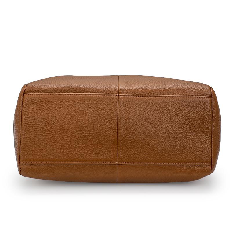 Genuine Leather Women's Handbags New Shoulder Messenger Bag Casual First Layer Cowhide Big Tote Bag Large Capacity Soft Fashion