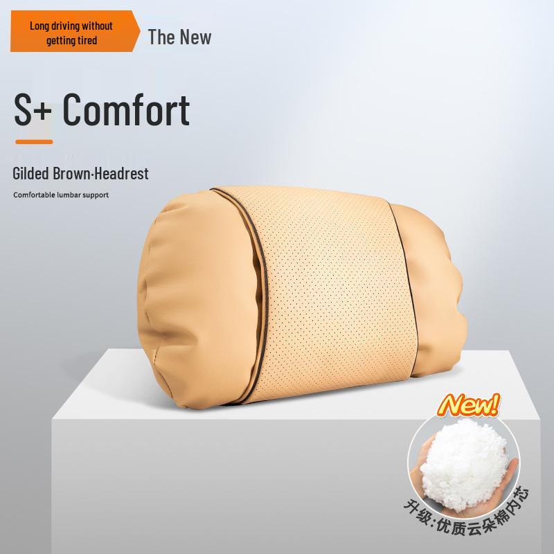 

BYD Tang/Qin/Yuan/Han/Song PLUS Car Headrest: Breathable Lumbar Support Cushion & Neck Protection Pillow
