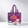 Custom Red Non-Woven Christmas Gift Bag with Logo Printing