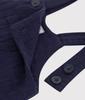 Short Overalls A0CEF Navy 24 Months 86cm [Petit Bateau]
