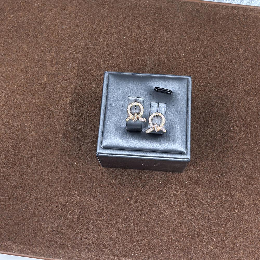 

Simple Rhinestone Circle Cross Earrings Personality Temperament Girl s Trendy Gift Elegant Lady s Classic Accessories Casual Daily Jewelry