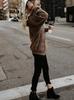 2026 European Cross-Border Autumn/Winter Plush Women's Hooded Fleece Sweatshirt Jacket