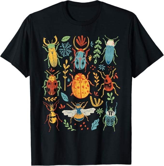 Insect Bug Collection Collector Entomologist Entomology T-Shirt S