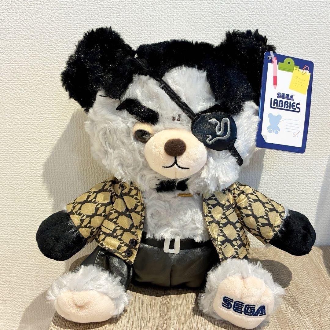 SEGA LABBIES Goro Majima Bear Plush doll Toy Mascot Like Dragon Japan Limited