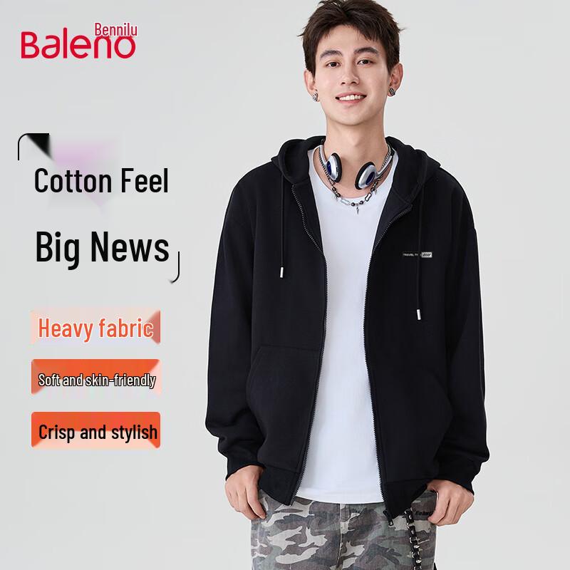 

Baleno Men s Hooded Cardigan Sweatshirt 4XL