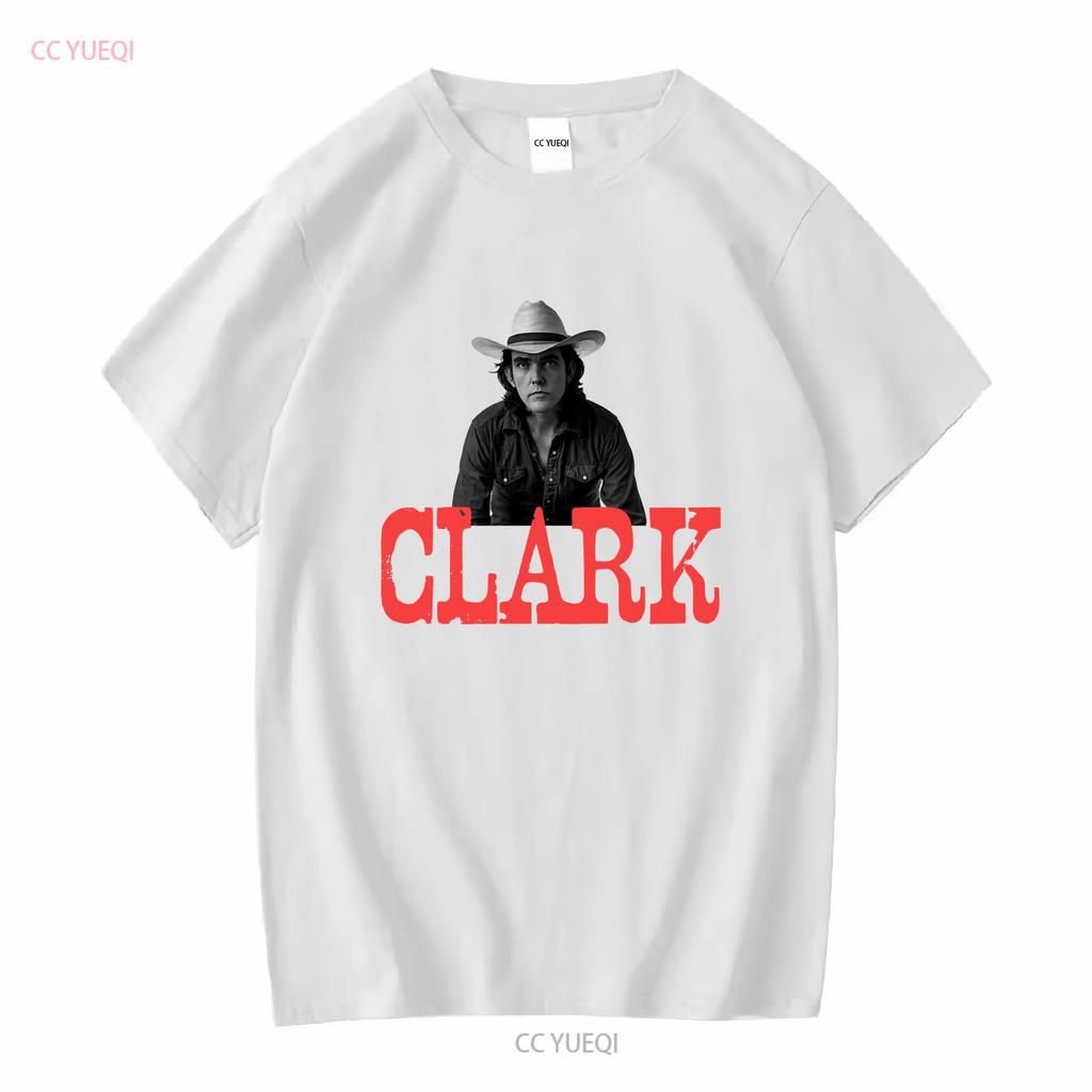 GUY CLARK Country Singer T Shirt vintage Washed Soft Stylish Top For Everyday Wear homme Stretched designer clothes Slightly