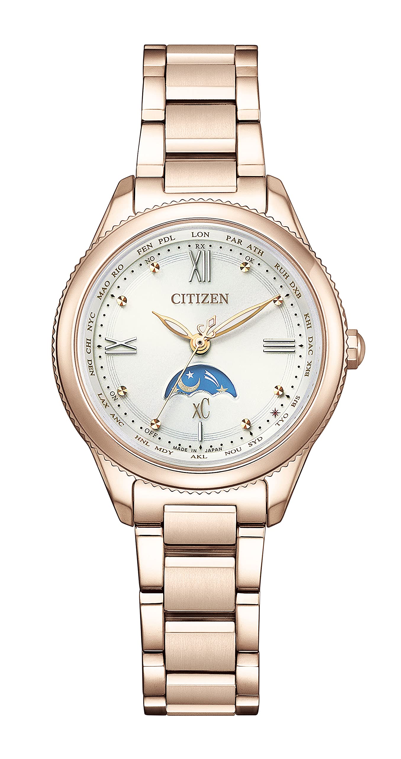 

Дивіться Cross Sea xC Radio Life Citizen Radio Solar [CITIZEN] (колекція daichi) EE1004-57A (Годинник Photovoltaic Eco-Drive/щоденний водонепроникний/жіночий/рожевий)
