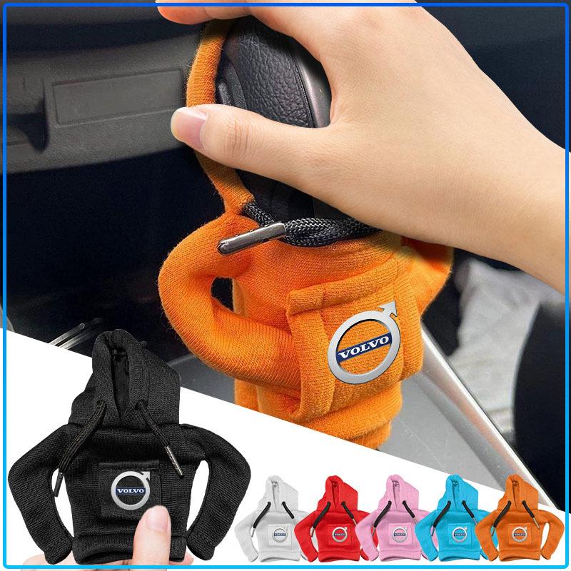 Hoodie Car Gear Shift Knob Cover Gearshift Handle Interior Decorative For Volvo XC90 XC60 XC40 V40 V50 V60 S40 S50 S60 S70 S80 S90 240 C70 Vnl Truck