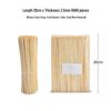 Disposable Bamboo Skewers for Meat, Kebab, Sausage, and Fried Skewers