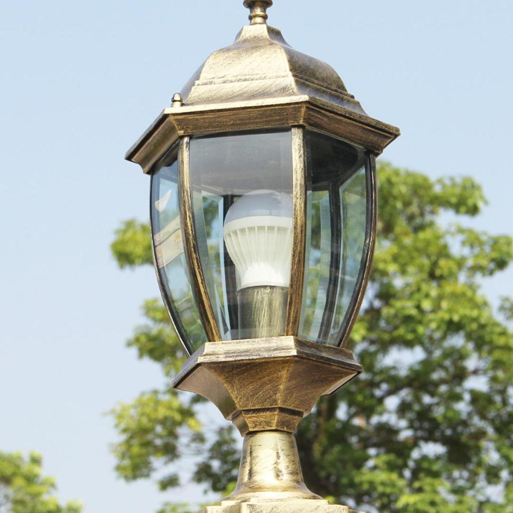 Waterproof Outdoor Pillar Wall Light for Garden, Courtyard, Villa Gates, and Landscape