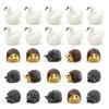 10-30pc Hedgehog Goose Duck Cartoon Animal Resin Craft Miniature Figure Tiny Bonsai Microlandscape Decoration Fairy Garden Decor