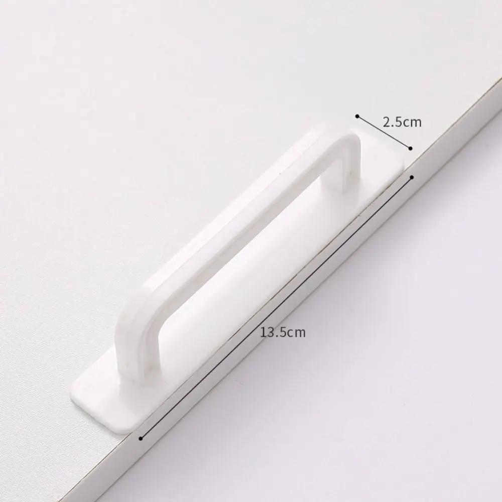 Self-adhesive Drawer Handle Multi-purpose Wardrobe Handle Organizer Plastic Durable Window Cabinet Door Auxiliary Handle