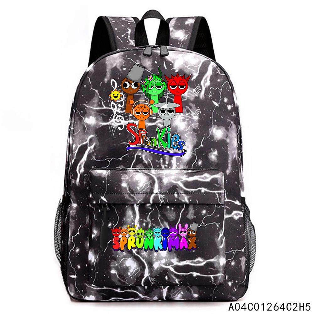 Rhythmus Box Cartoon Grundschultasche Klassen 1-6 Rucksack Leicht Großes Fassungsvermögen Verschleißfest Kinder-Schultasche