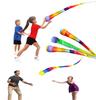 Children's Hand Throwing Ribbon Rainbow Tail Ball Parent Child Outdoor Sports Sandbag Meteor Ball Sensory Training Kid Toys