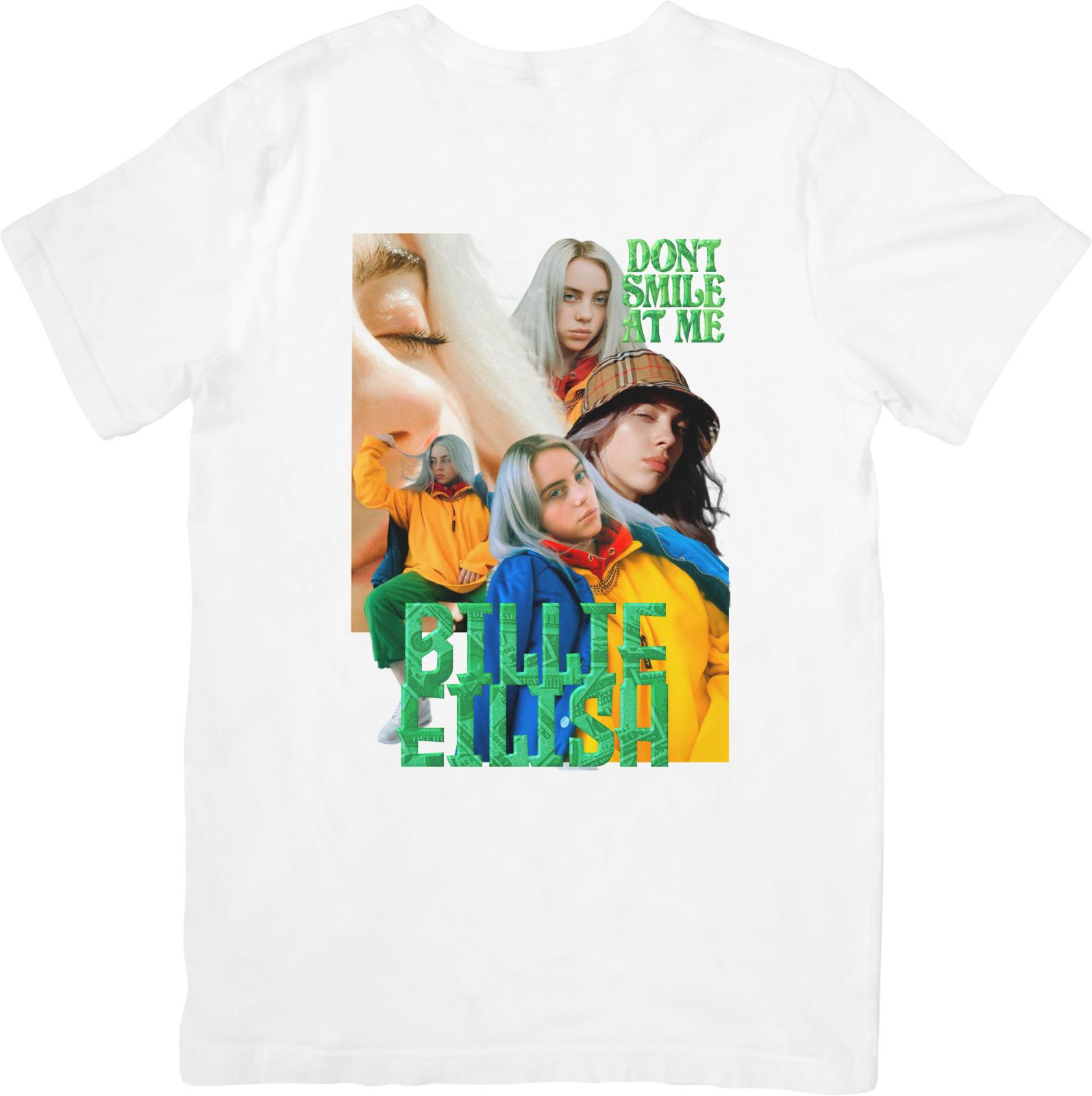 Billie Eilish Music Unisex Fit for Men Women Quality Cotton T-Shirt L