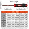 New Internal Hex Hexagonal Screwdriver Straight Shank Extended Length Maintenance Tool H2.5/4mm Hand Tool