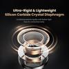 HIDIZS MK10 ArcSonics Silicon Carbide 10mm Dual Magnetic Circuit Dual Cavity Dynamic Three Tuning 6 Tone Zinc Alloy Steel In-Ear Monitors, Diaphragm,