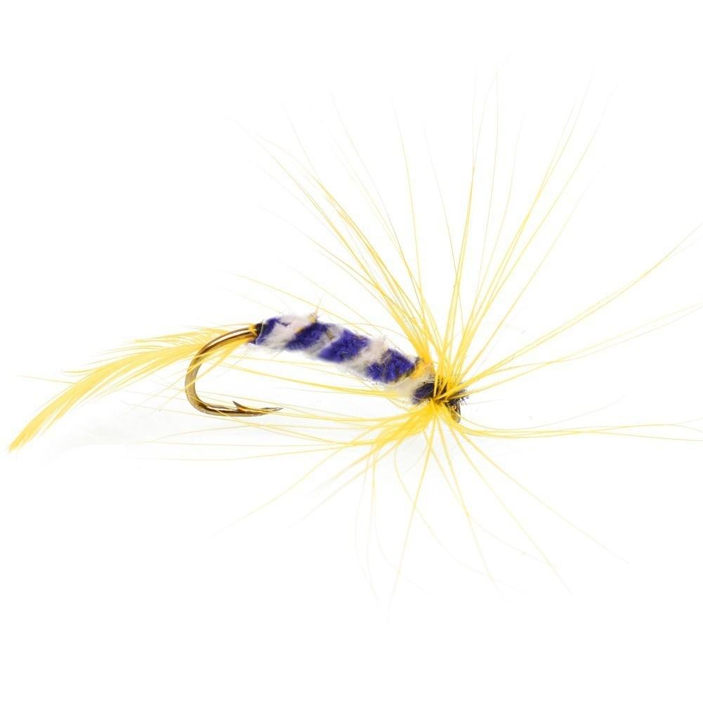 SOUGAYILANG 144Pcs Fly Flies - 48Pcs Wet Fly Flies & 96Pcs Dry Fly Flies