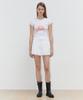SINOON Flower Cap Sleeve T-Shirt (Pink)