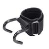 1 Pair Pull-up Weight Lifting Grip Hook Non-Slip Steel Hook Grips Strap  Strength Training