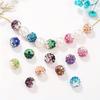 20/50/100pcs Sparkling Solid Color&Gradient Glass Soft Clay Decorative Beads Soft Clay Beads Loose Beads DIY Starry Sky Barrier Beads Jewelry