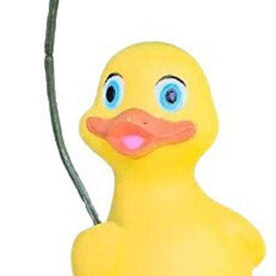 Rață de Grădină cu Umbrelă Statuie Rășină Rață Ornament de Grădină Rață Realistă