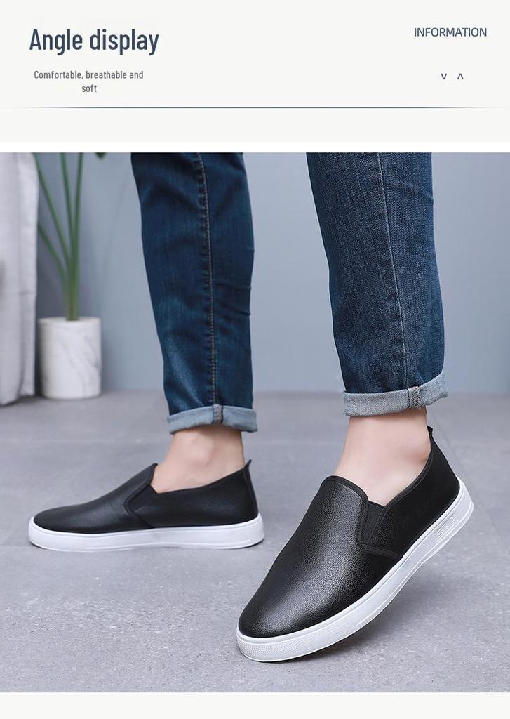 Women's Spring & Autumn Waterproof Flat Slip-On Shoes - Non-slip, Soft Sole Casuals
